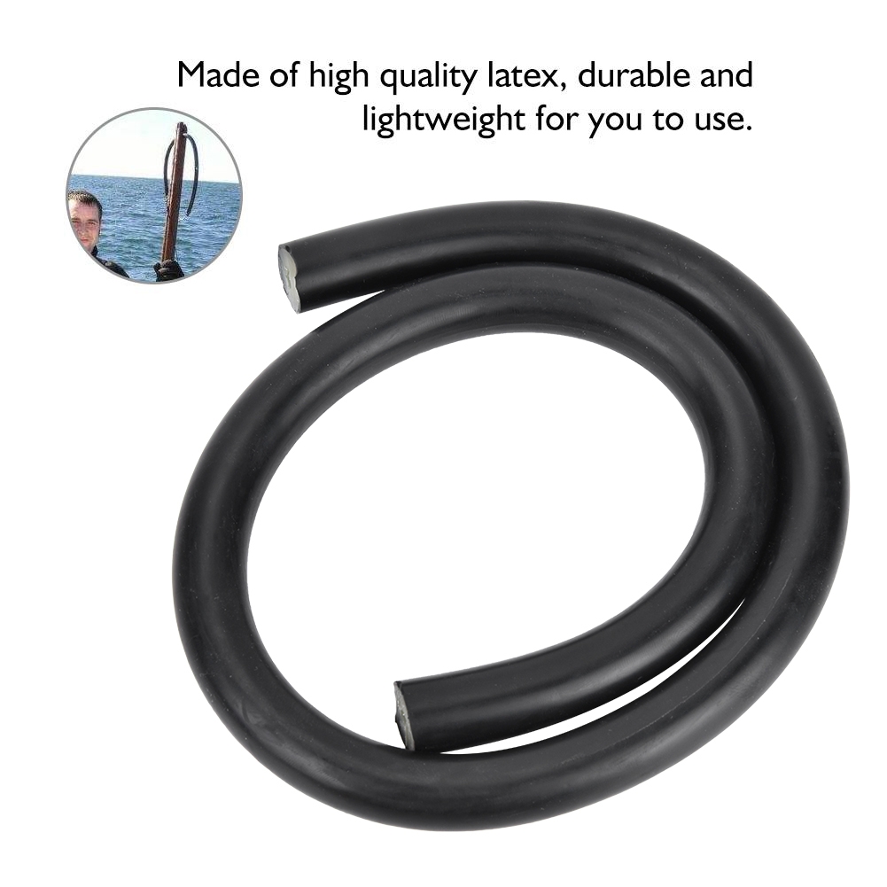 3*16MM Schwarzes Harpuner-Gumm – Speargun Rubber Band Bewertung und Preis